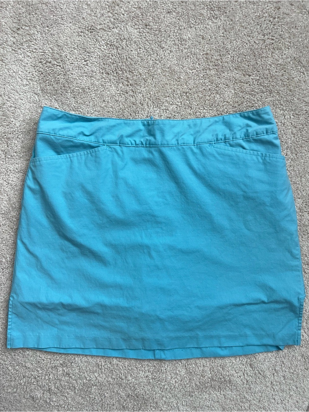 Lady Hagan Bright Turquoise Mini Golf Skort